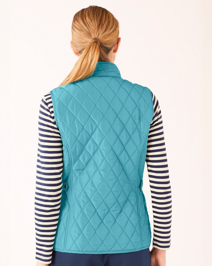 Berkshire Solid Quilted Vest image number 2