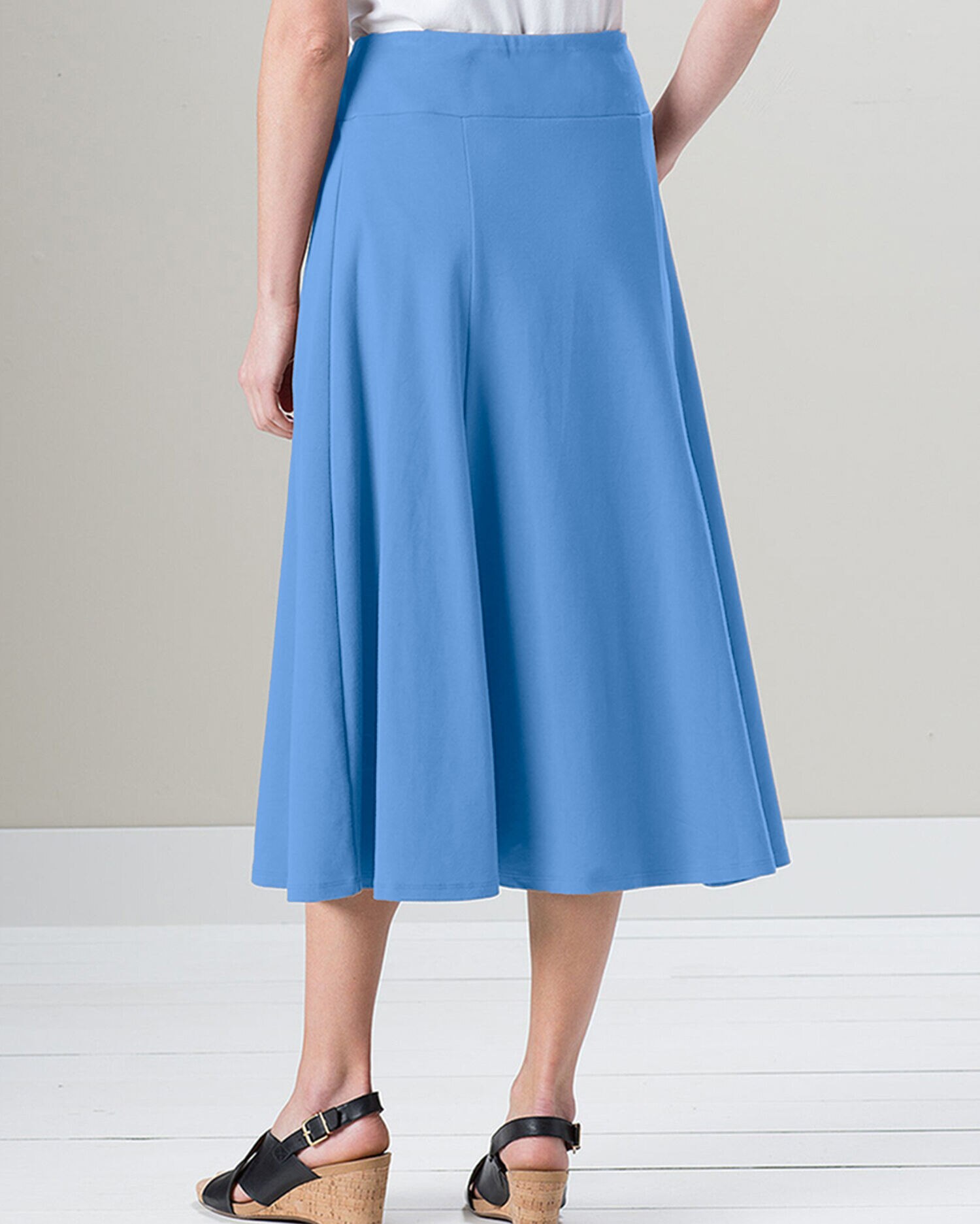 dry shaggy KNIT long skirt | NKNIT
