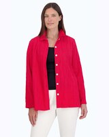 Carolina Easy Care  Crinkle Shirt Jacket thumbnail number 8