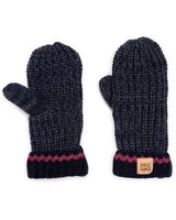 MUK LUKS® Womens Marled Chunky Stitch Mitten thumbnail number 5