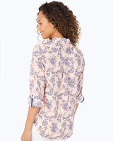 Foxcroft Sunset Floral Non-Iron Shirt thumbnail number 2