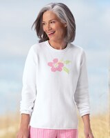 Summer Charm Cotton Jacquard Sweater thumbnail number 1