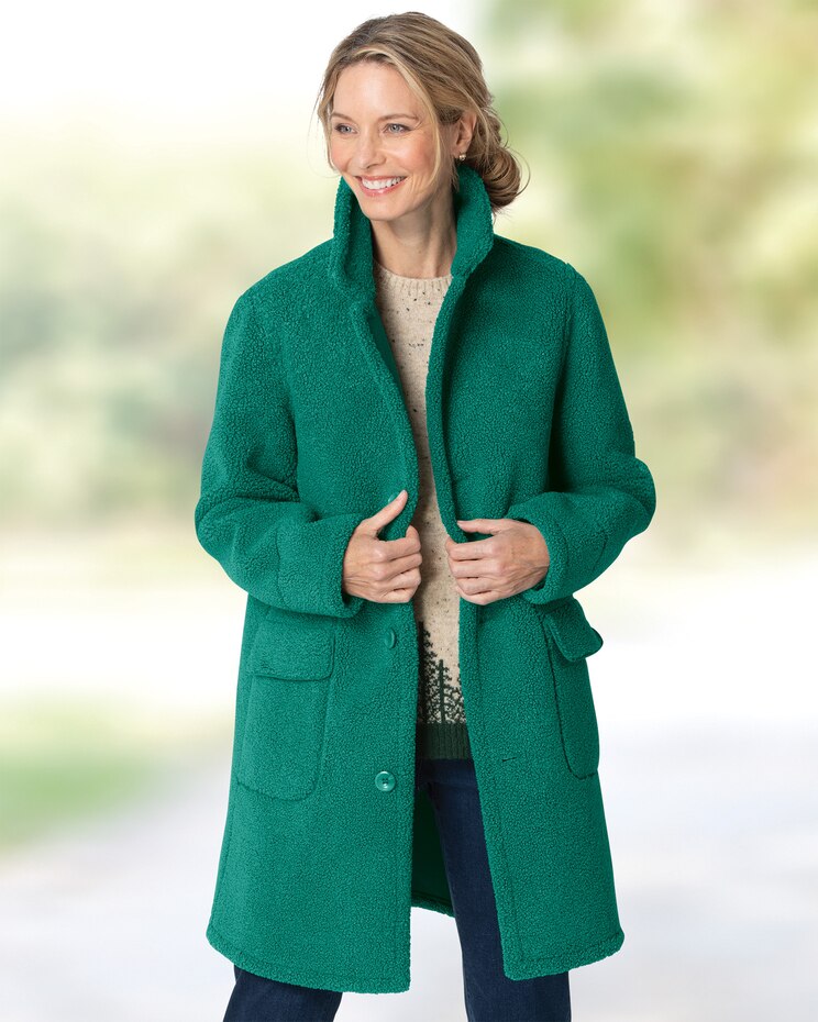 Reversible Faux-Sherpa Coat image number 2