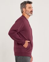 John Blair Supreme Fleece Baseball Jacket thumbnail number 3