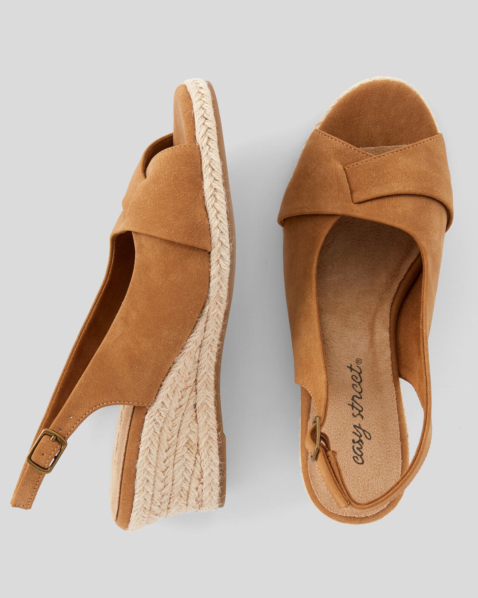Easy Street Devlin Slingback Espadrille Appleseed s