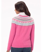 Fair Isle Yoke Sweater thumbnail number 3
