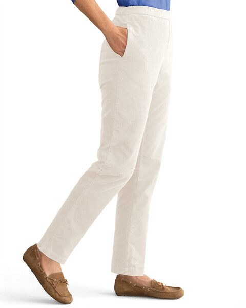 Stretch Pincord Pull-On Pants