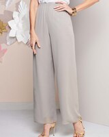 Special Occasion Chiffon Pull-On Pants by Alex Evenings thumbnail number 1
