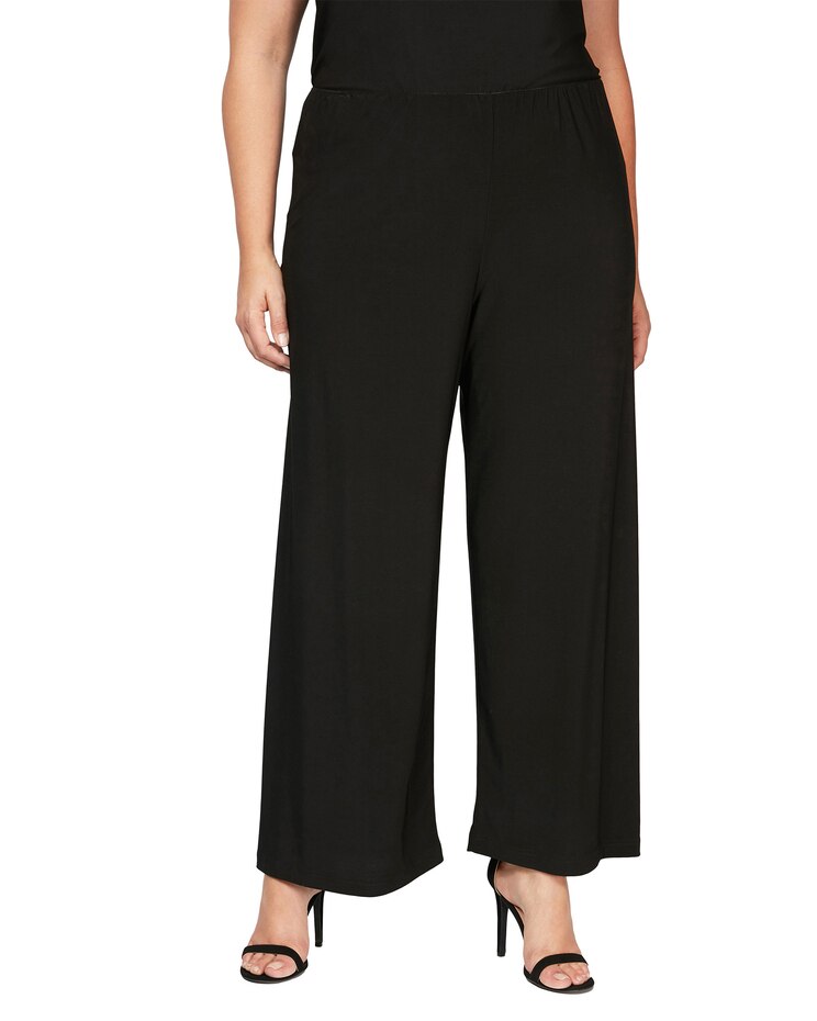 Matte Jersey Straight Leg Long Pant image number 4