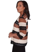 Alfred Dunner® Rue Rivoli Lace Textured Top With Detachable Necklace thumbnail number 4