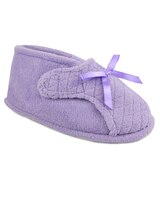 MUK LUKS Soft Ones Micro Chenille Adjustable Bootie Slipper thumbnail number 1