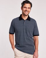 John Blair Short-Sleeve Piqué Knit Polo thumbnail number 4