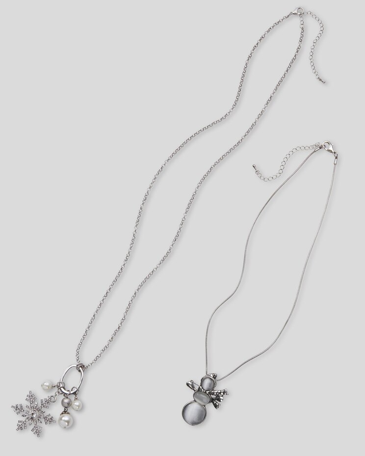 Convertible Holiday Necklace/Pin image number 1