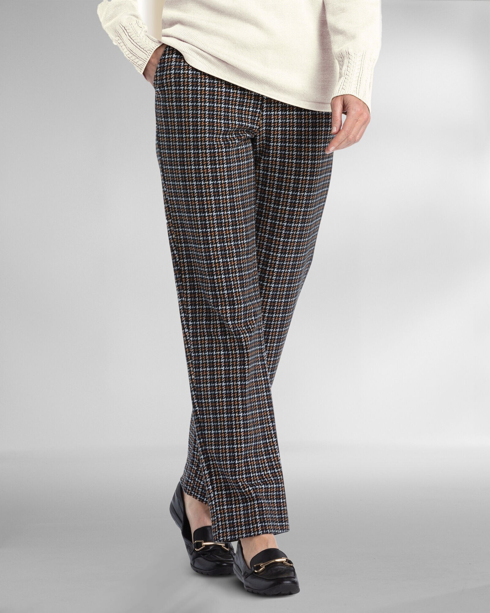 Uo cece plaid mom pant online