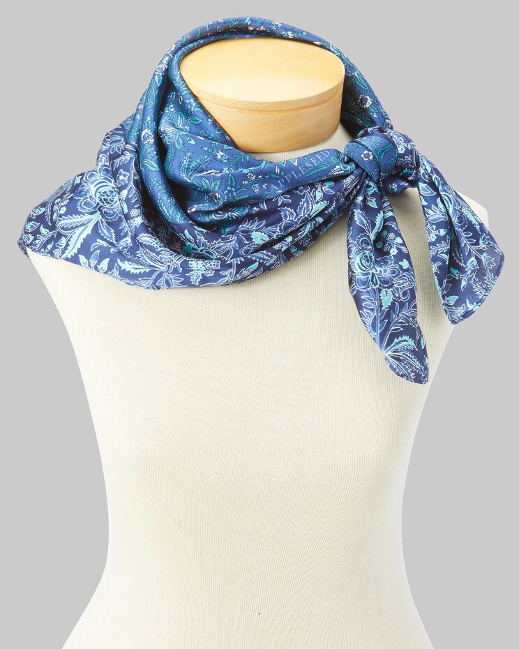Autumn Highlands Floral Scarf image number 1