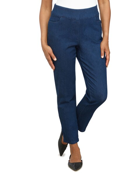 Alfred Dunner® Classics  Super Stretch Mid- Rise Average Length Pant