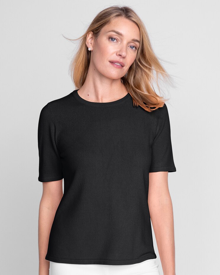 Spindrift Elbow-Sleeve Sweater image number 1