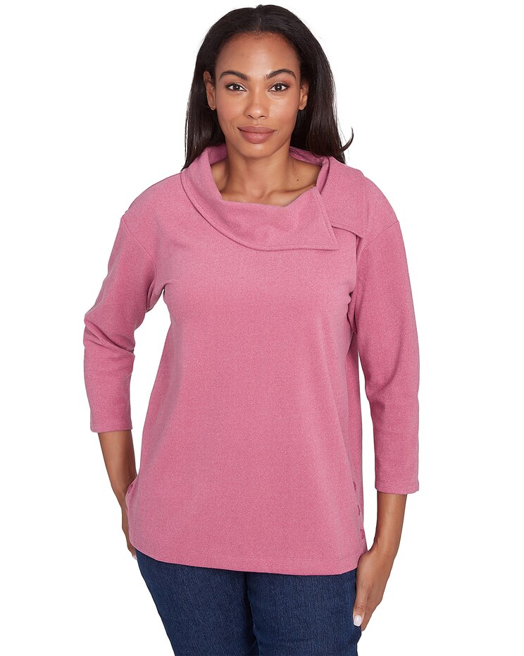 Ruby Rd® Casual Luxe Knit Luxerib Pullover image number 1