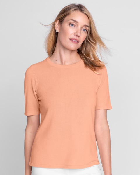 Spindrift Elbow-Sleeve Sweater