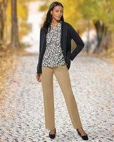 Floral Vines Utility Blouse thumbnail number 4