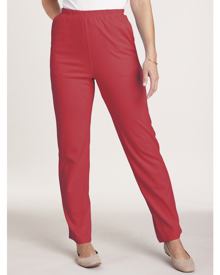 Essential Knit Pull-On Pants image number 6