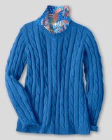 Bayside Cotton Cable Sweater thumbnail number 3