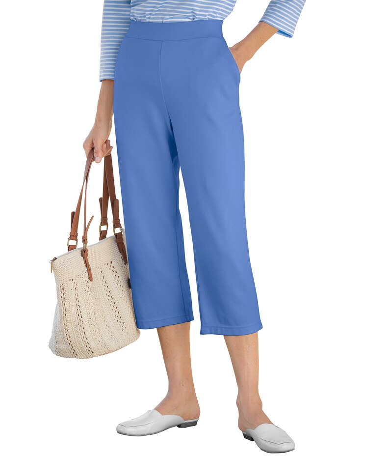 Everyday Knit Capris image number 1