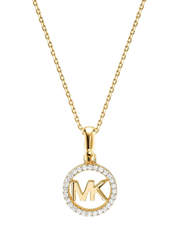 Michael Kors Signature Logo Necklace image number 1