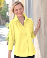 Foxcroft Perfect-Fit Three-Quarter-Sleeve Shirt thumbnail number 1