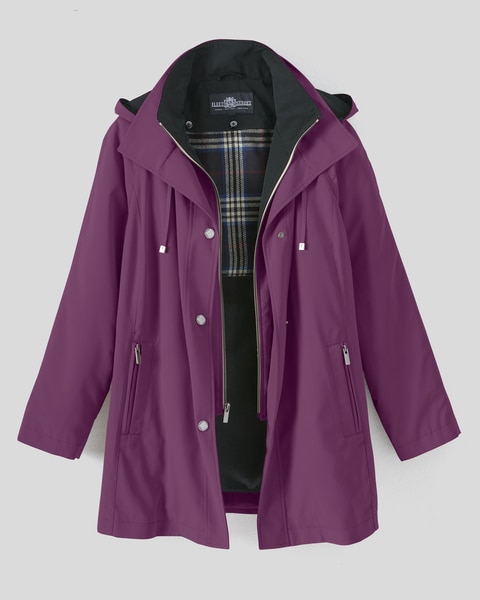 Fleet Street® Short Three-Season Raincoat
