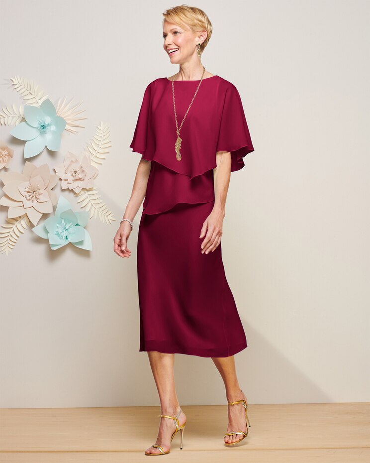 Special Occasion Flirty Two-Piece Dress image number 1