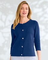 Bayside Cotton Seaside-Buttons Cardigan thumbnail number 1