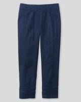 SlimSation Lace-Inset Cropped Pants thumbnail number 3