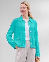 Linen-Blend Jacket thumbnail number 1