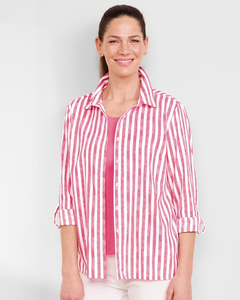 Watercolor Stripe Shirt