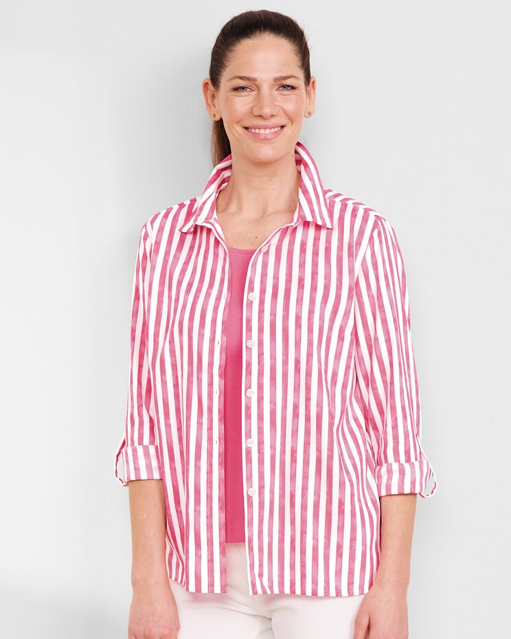Watercolor Stripe Shirt image number 1