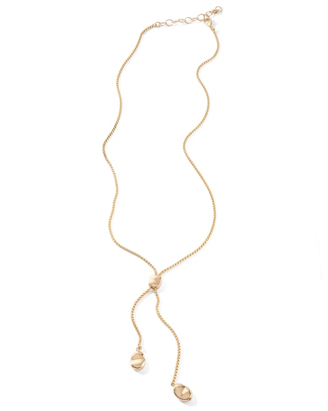 Long Double Charm Necklace