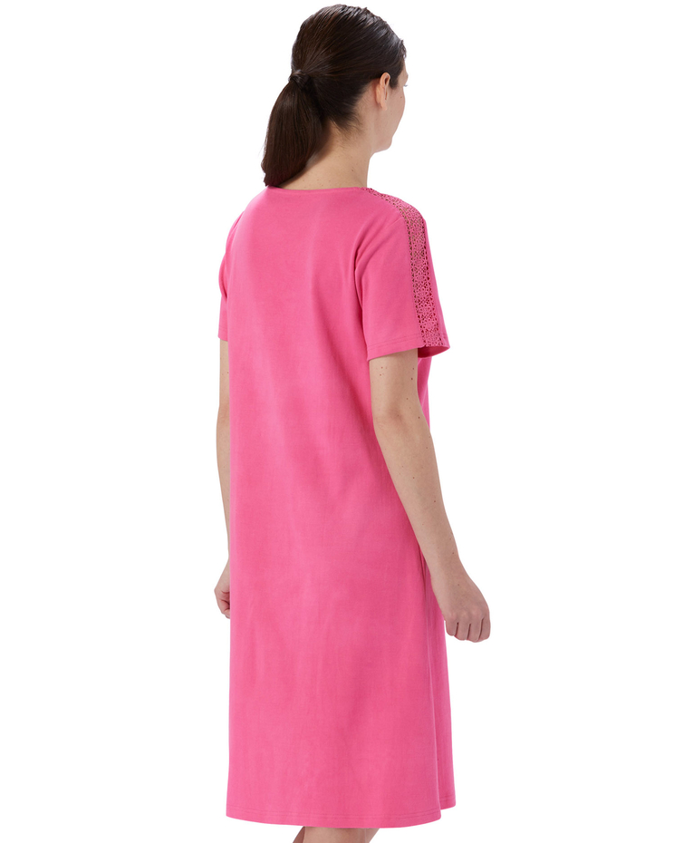 Lace-Trim Boardwalk Knit Dress image number 2