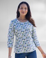 Prima™ Cotton Posy Print Tee thumbnail number 1