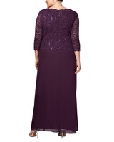 Long Lace Mock Dress  thumbnail number 6