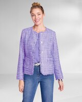 Fringed Tweed Jacket thumbnail number 2
