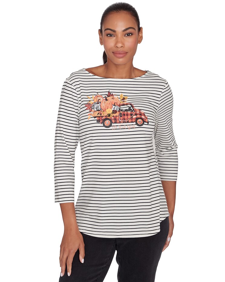 Ruby Rd® Must Haves II Knit Fall Yall Top image number 1