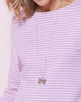 Mixed-Metal Dragonfly Necklace thumbnail number 4