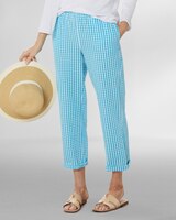 Gingham Seersucker Pants thumbnail number 1
