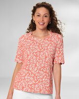 Prima™ Cotton Beachcomber Scallop Tee thumbnail number 1