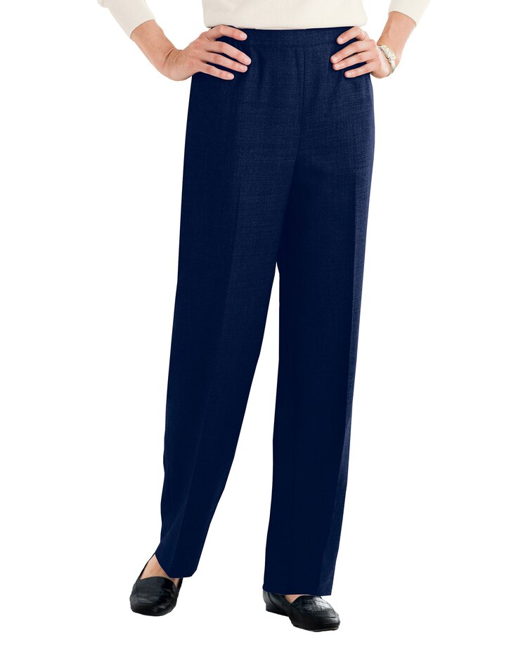 Washable Gabardine Pull-On Pants image number 1