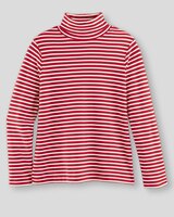 Essential Cotton Striped Turtleneck thumbnail number 1