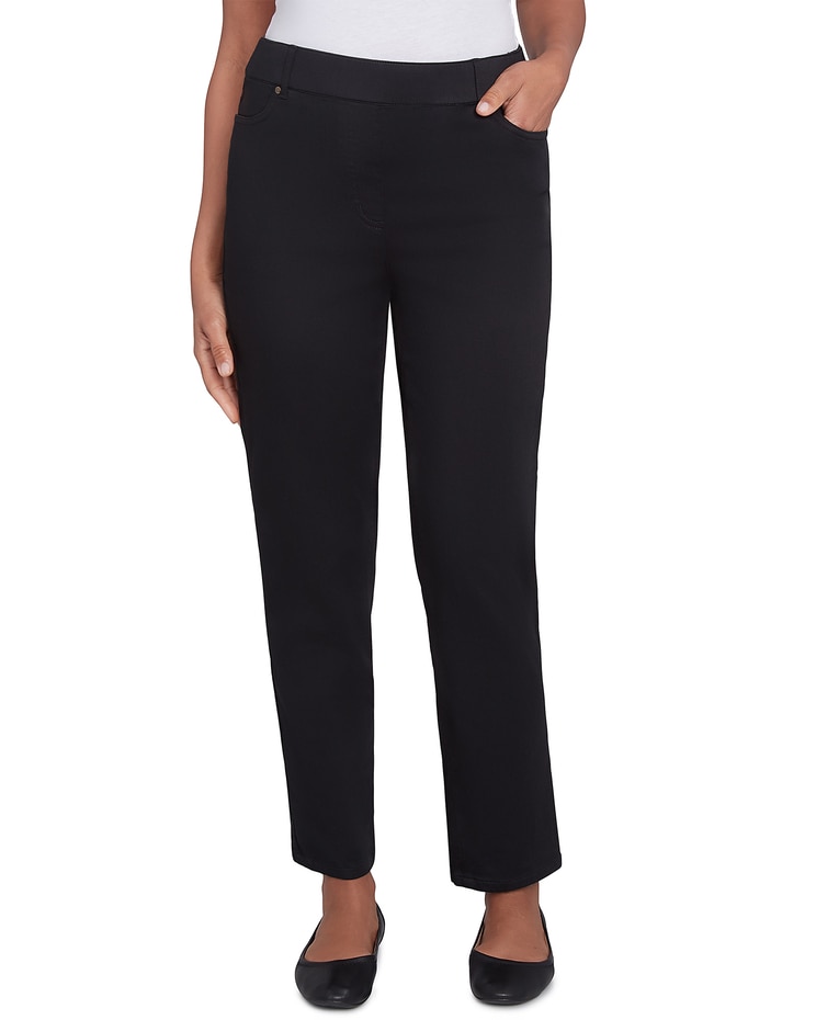 Alfred Dunner® Harvest Moon Super Stretch Short Length Pant image number 1