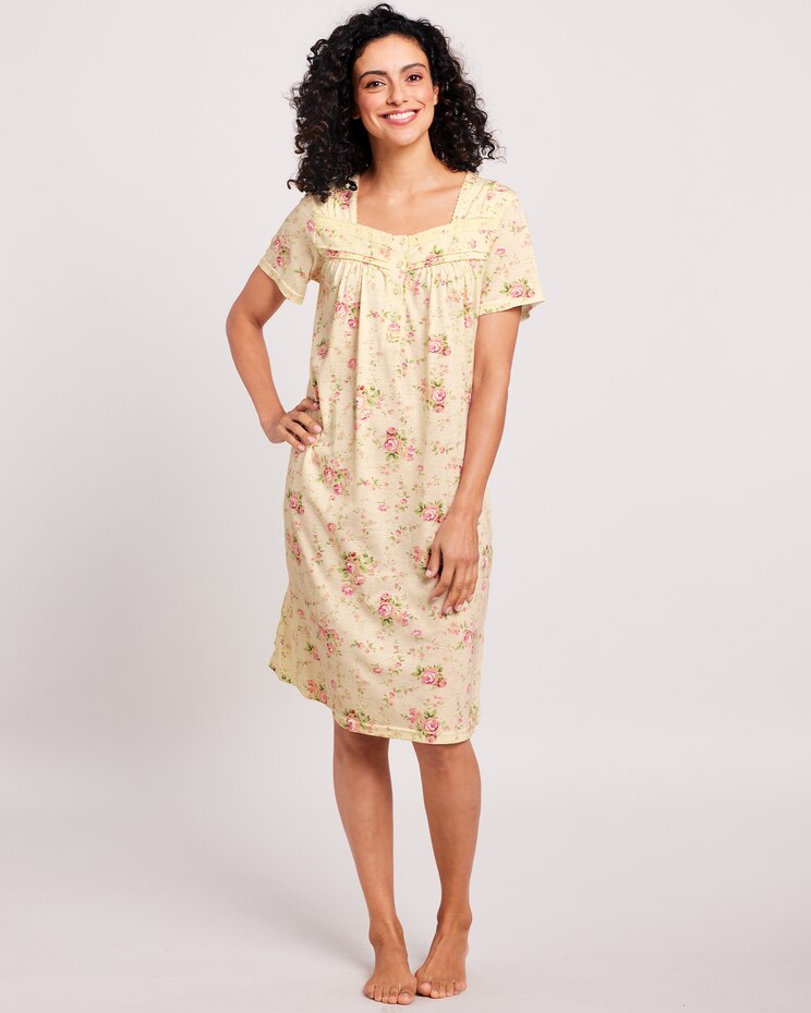 Floral Roses Nightgown image number 6