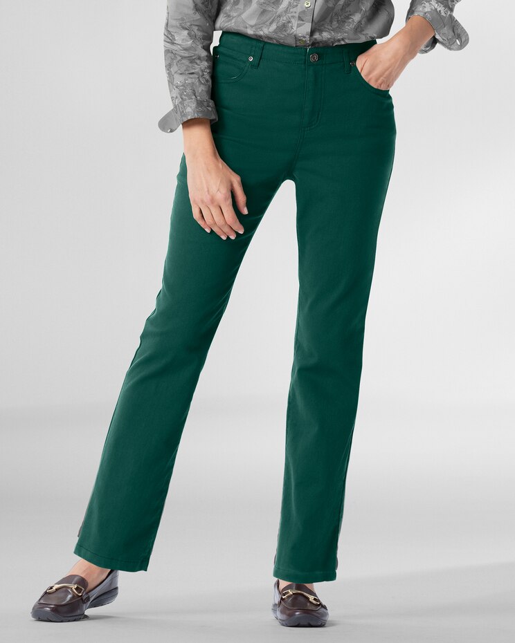 Dreamflex Color Comfort-Waist Jeans image number 1